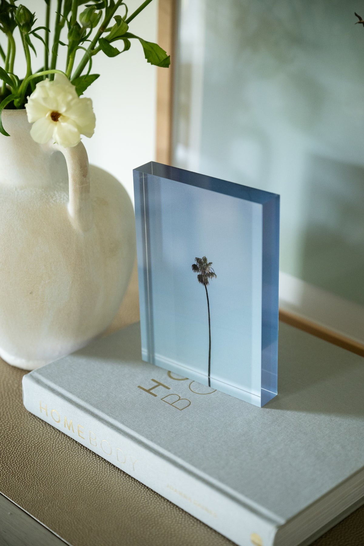Solo Palm Acrylic Block